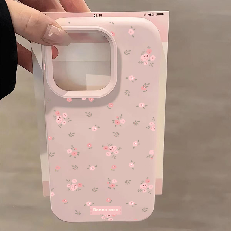 INS Korea Pink Flower Phone Ca - Phone Cases Pink recension och pris