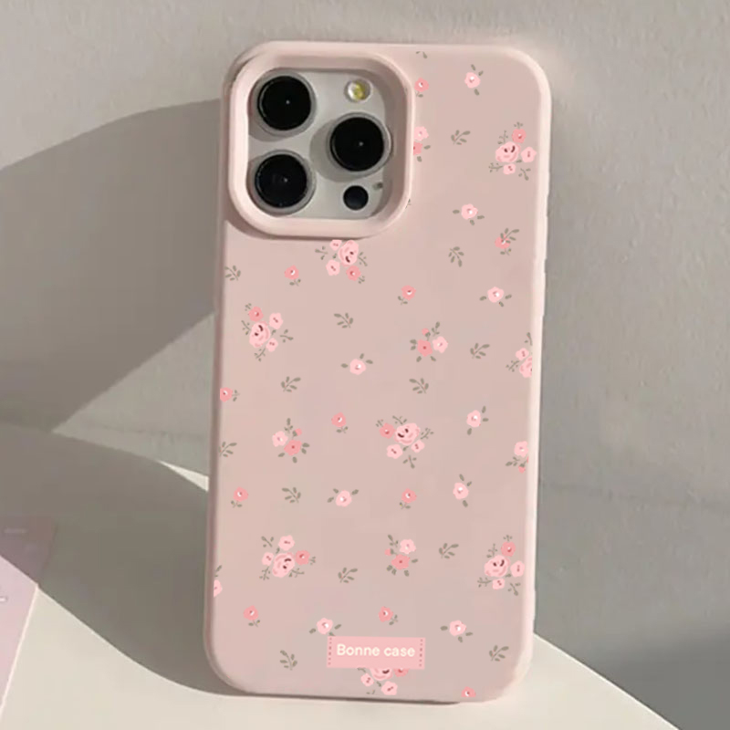 INS Korea Pink Flower Phone Ca - Phone Cases Pink recension och pris