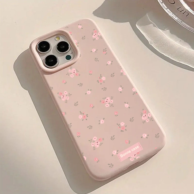 INS Korea Pink Flower Phone Ca - Phone Cases Pink recension och pris