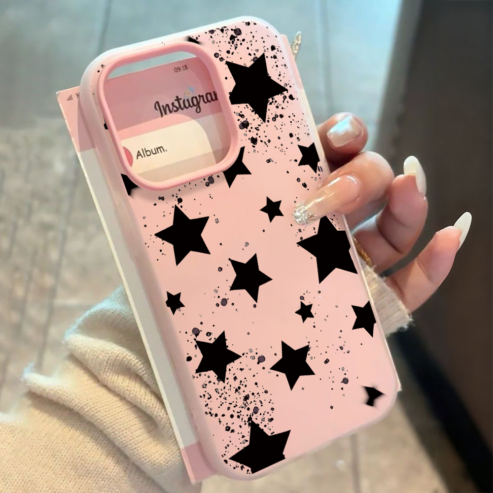 Black Star Rock Style Phone Ca - Phone Cases Xiaomi 15 recension och pris