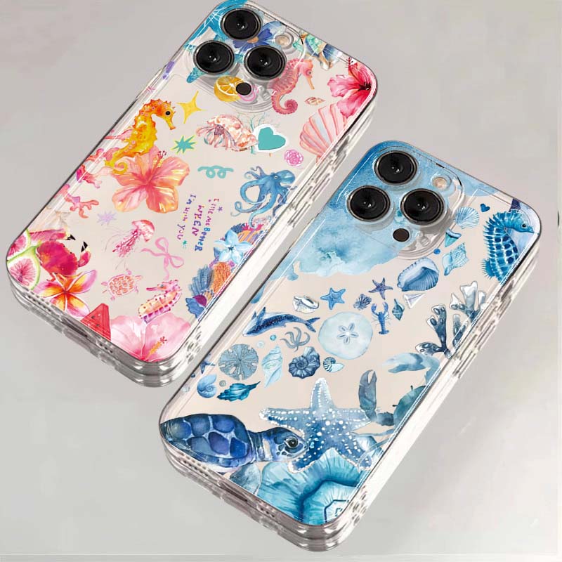 Summer Cartoon Turtle Pattern  - Phone Cases Samsung S25 Fe recension och pris