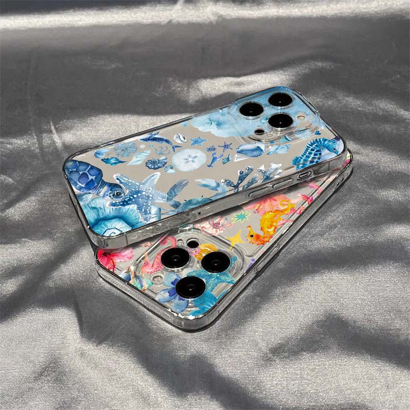Summer Cartoon Turtle Pattern  - Phone Cases Samsung S25 Fe recension och pris