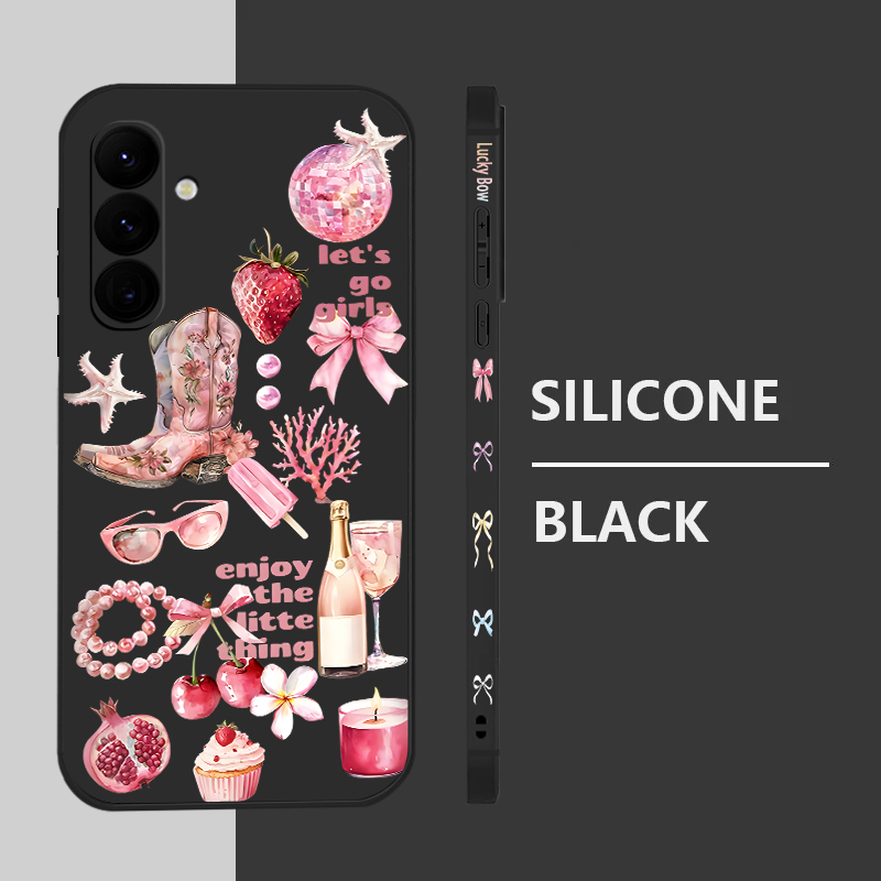 Strawberry Cherry Pattern Phon - Phone Cases Samsung S25 Fe recension och pris