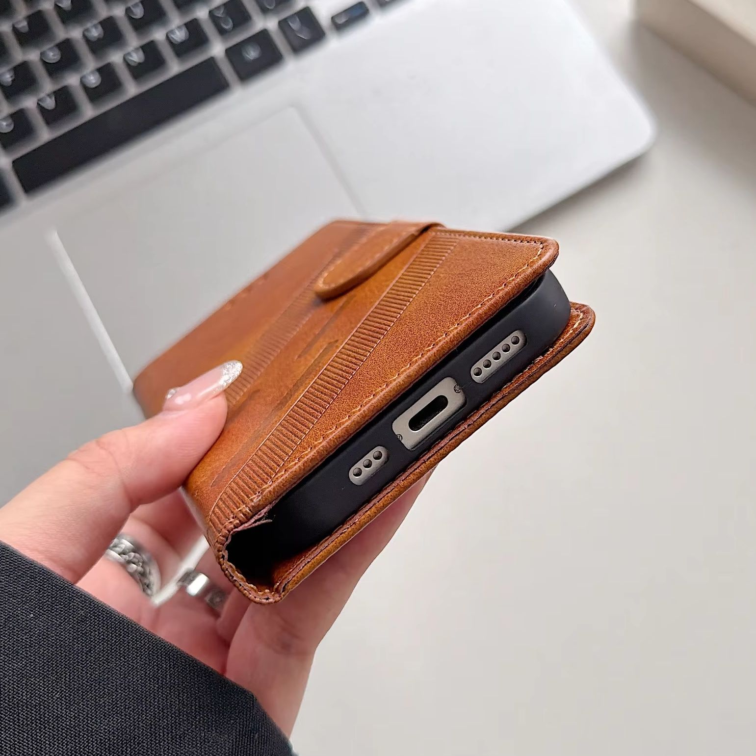 Flip Wallet PU Leather Phone C - Phone Cases With Wallet recension och pris