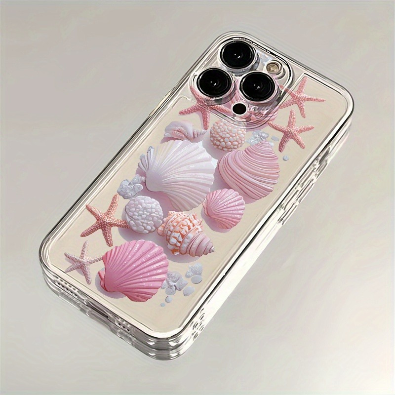 Trendy Pink Seashell Phone Cas - Phone Cases Pink recension och pris