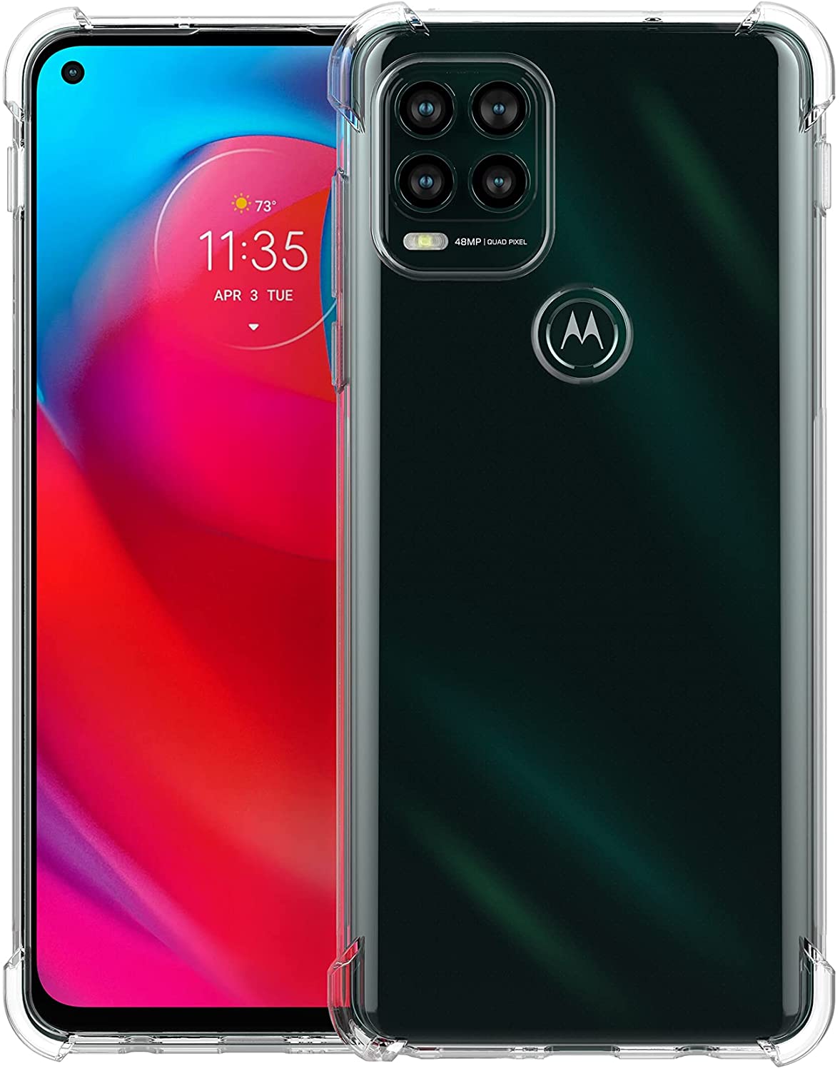 Crystal Clear Anti-slip Anti-S - Phone Cases Moto G recension och pris