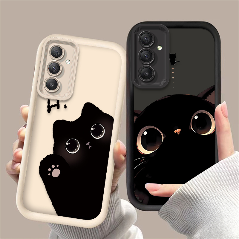 Lovely Big Eyed Cat Phone Case - Phone Cases Samsung A14 recension och pris