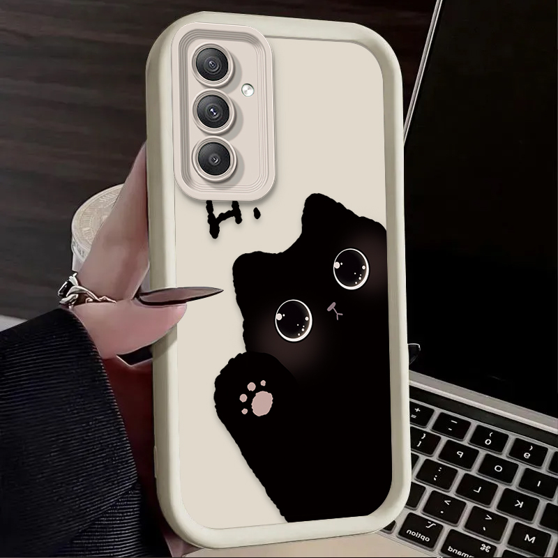 Lovely Big Eyed Cat Phone Case - Phone Cases Samsung A14 recension och pris