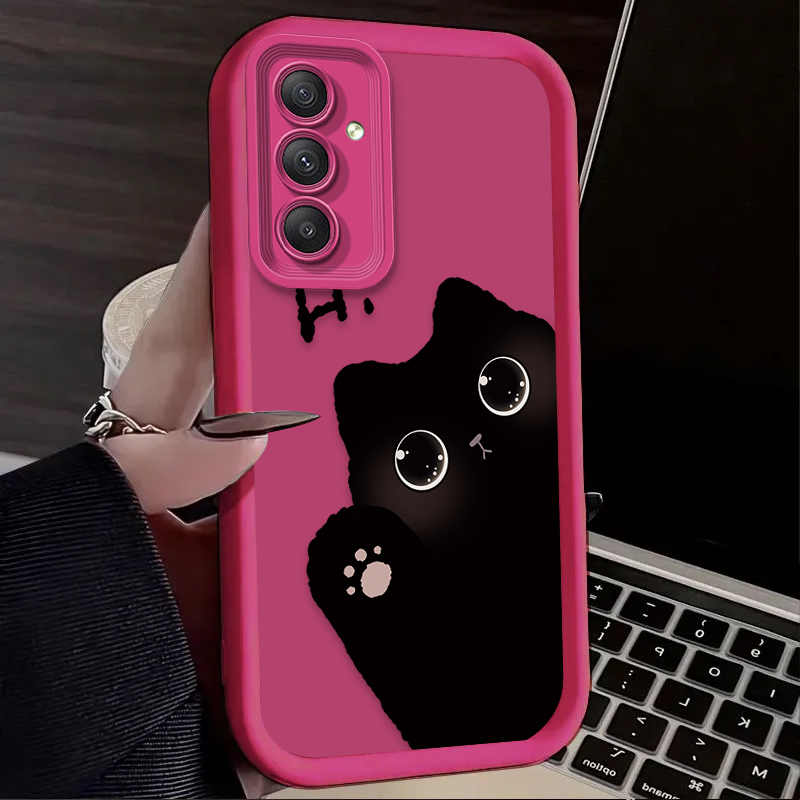 Lovely Big Eyed Cat Phone Case - Phone Cases Samsung A14 recension och pris