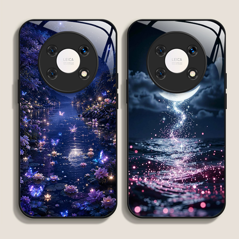 Aesthetics Night Moon Scenery  - Phone Cases Aesthetic recension och pris