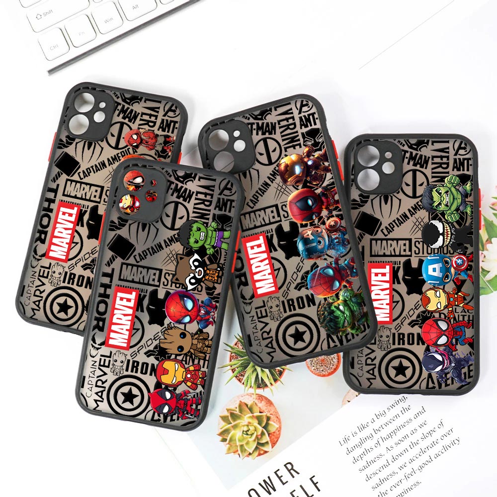 Cute Marvel Heroes Matte Trans - Phone Cases Xr Cute recension och pris