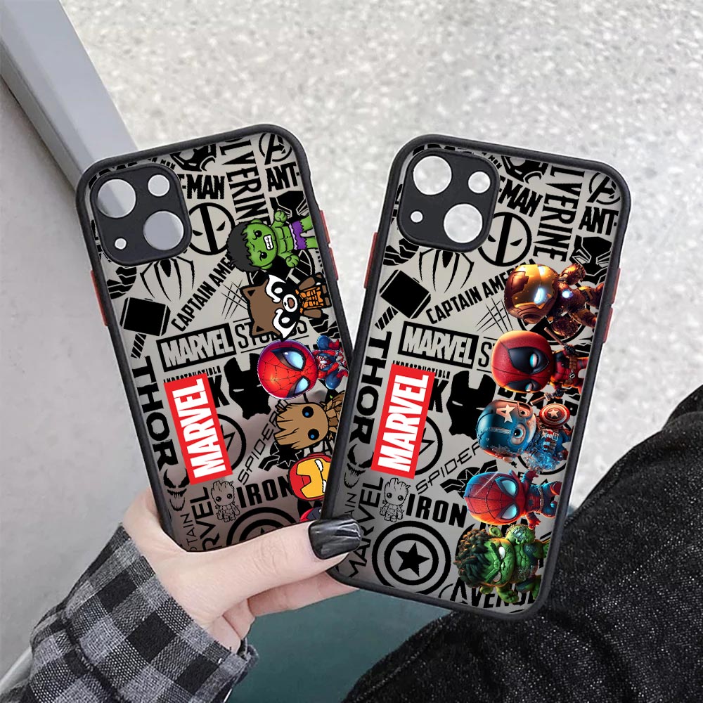 Cute Marvel Heroes Matte Trans - Phone Cases Xr Cute recension och pris
