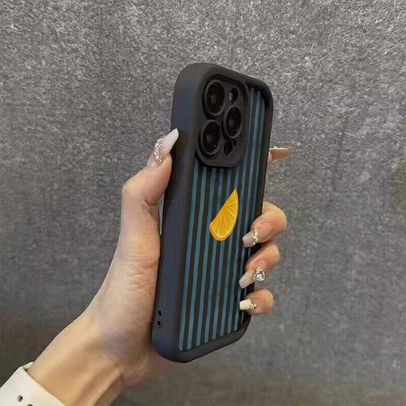 Striped Lemon Slice Pattern Ph - Phone Cases Xr Iphone recension och pris