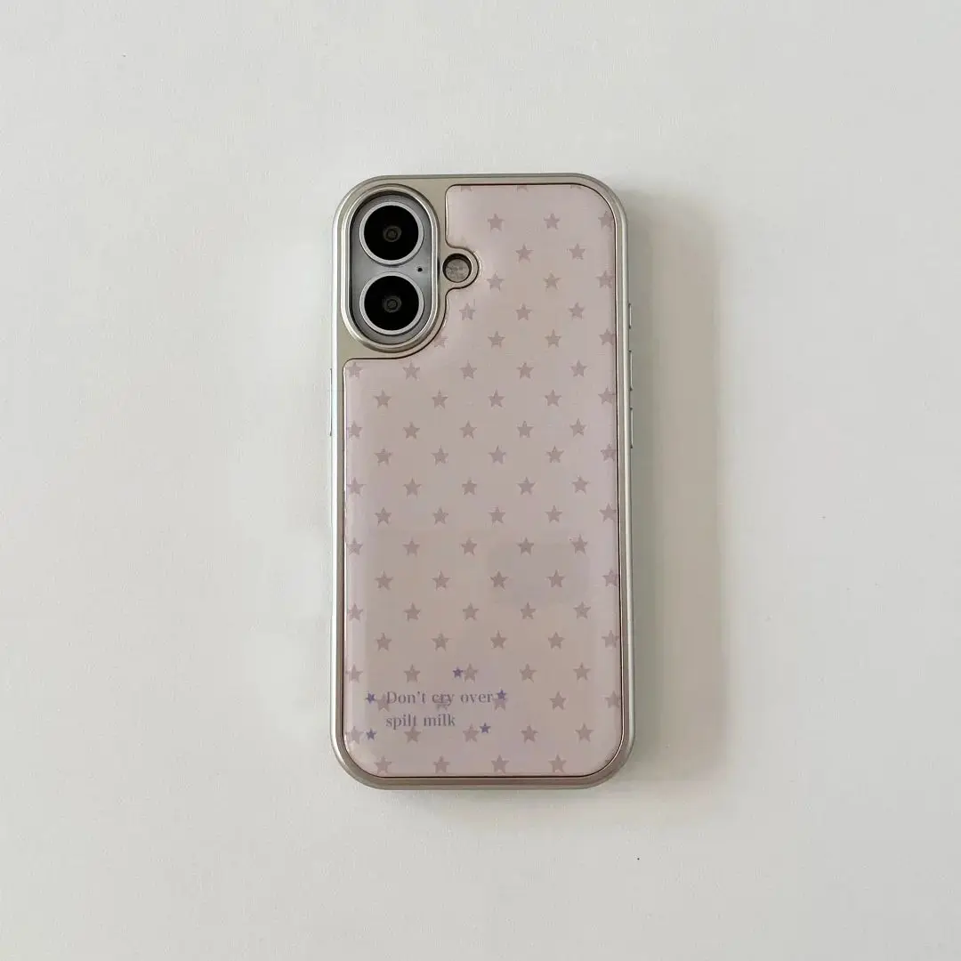 Korean Ins Girl Heart Pink Sta - Phone Cases Pink recension och pris