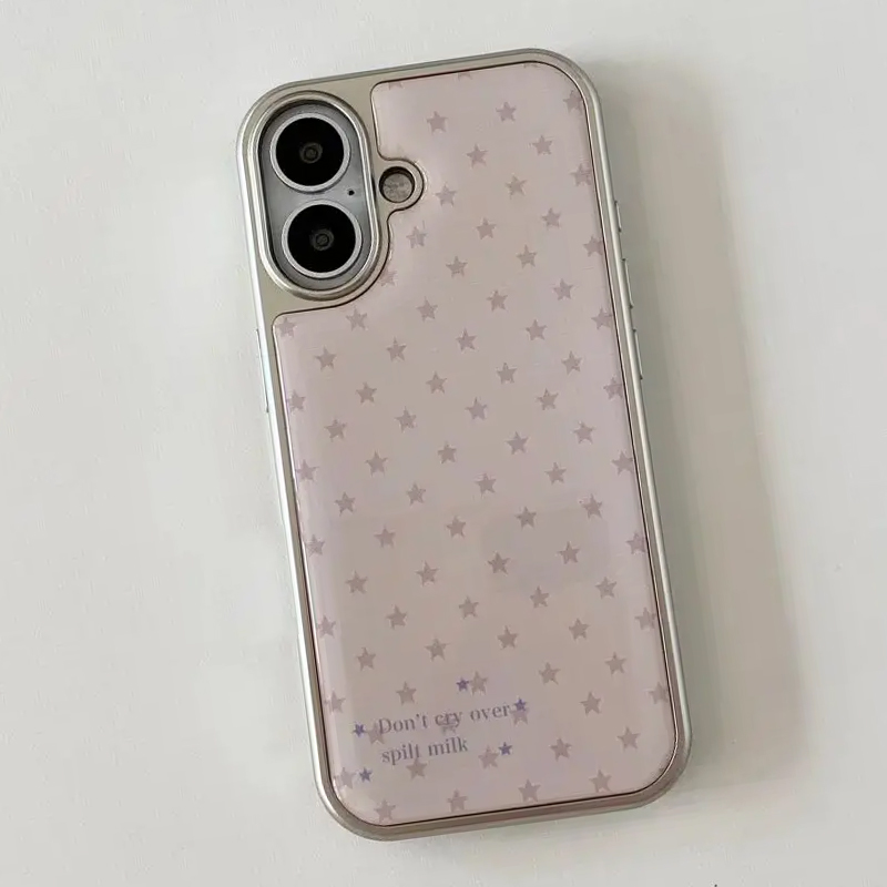 Korean Ins Girl Heart Pink Sta - Phone Cases Pink recension och pris