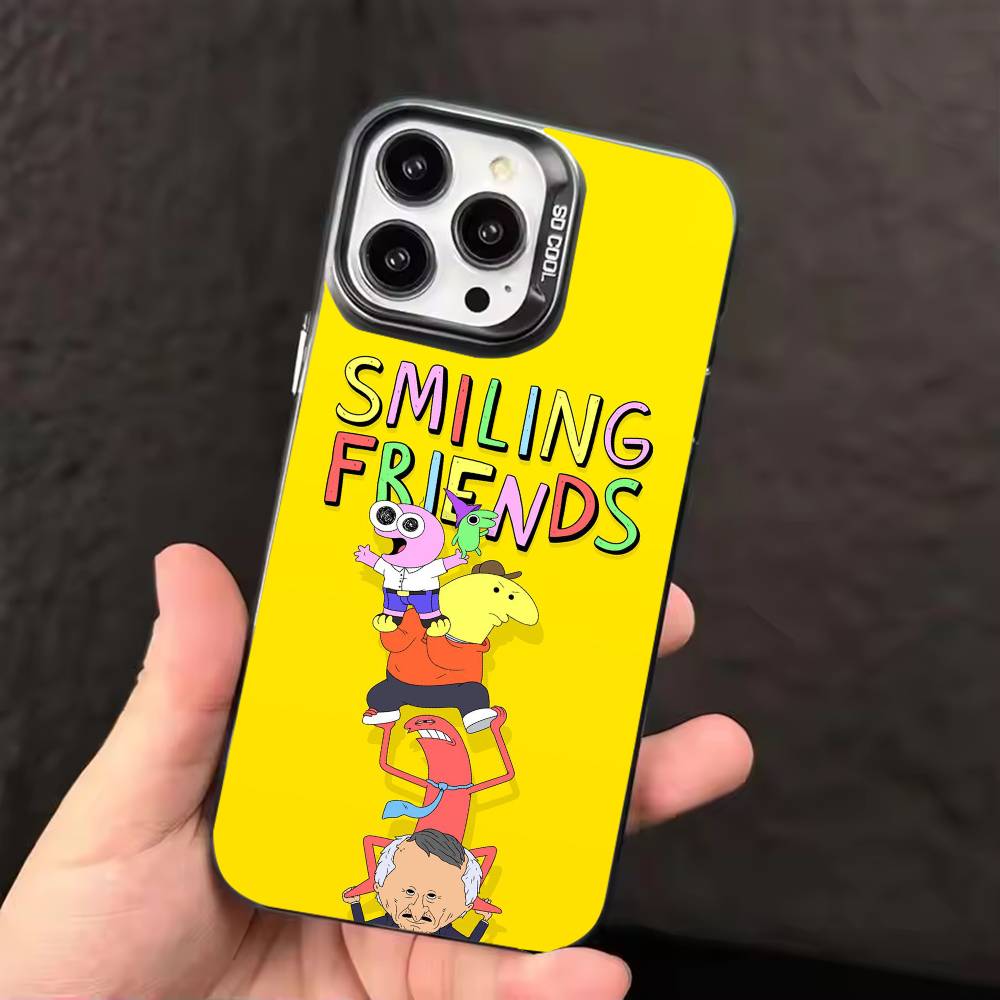 Cartoon S-Smiling friends Phon - Phone Cases Anime recension och pris