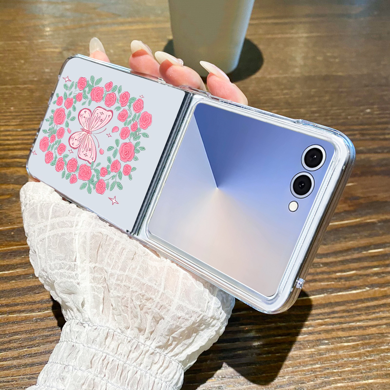 Pink Flowers Pattern Phone Cas - Phone Cases Pink recension och pris