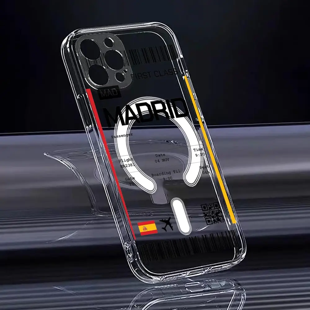 Travel Plane Ticket Spain Phon - Phone Cases Aviation recension och pris