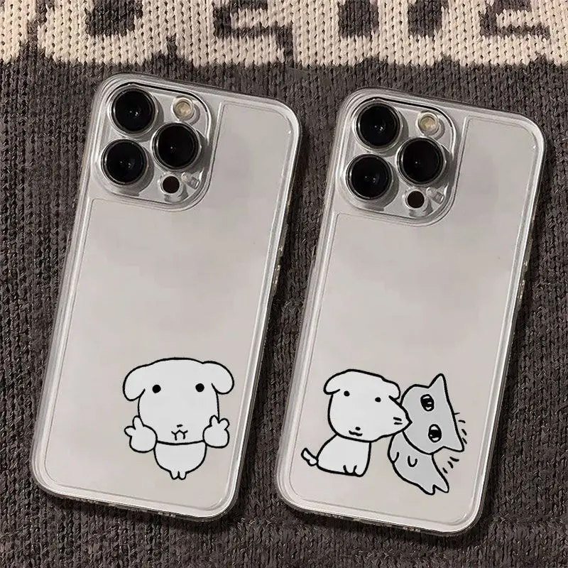 New Korean Ins Cute Puppy Cat  - Phone Cases Xr Cute recension och pris
