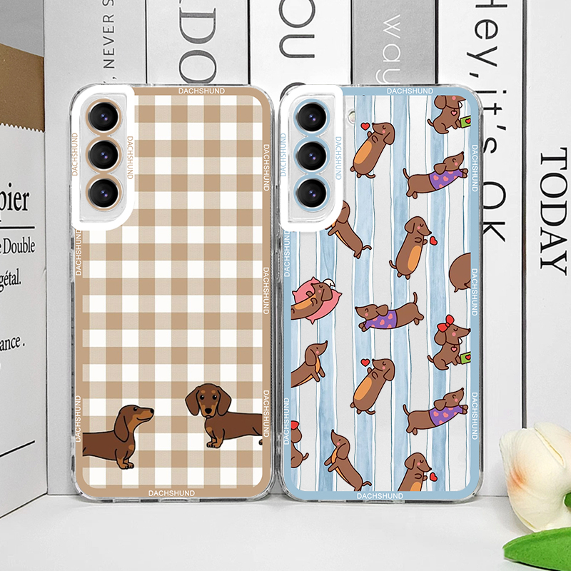 Cute Sausage Dog Phone Case fo - Phone Cases Samsung S25 Fe recension och pris