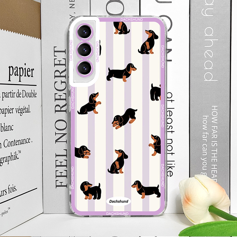 Cute Sausage Dog Phone Case fo - Phone Cases Samsung S25 Fe recension och pris
