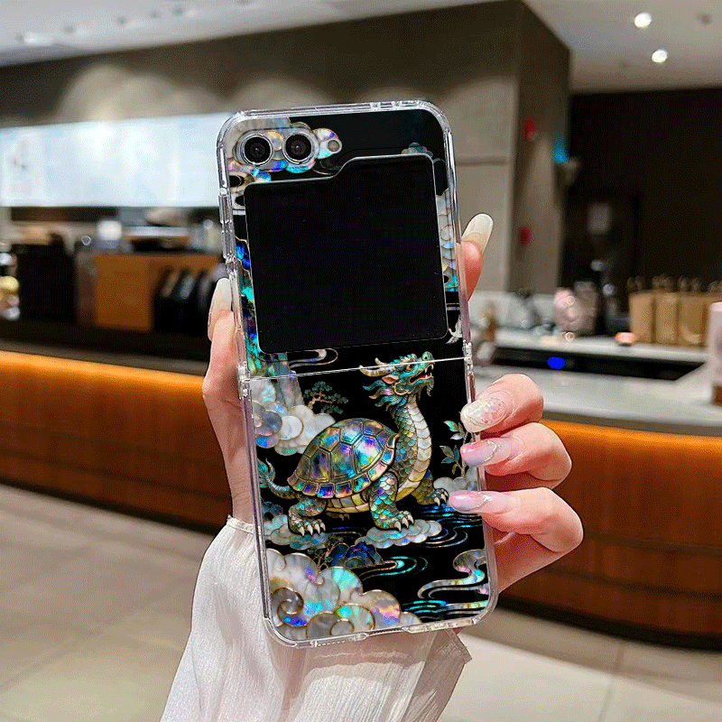 Stylish Tiger Dragon Marble Te - Phone Cases Z Fold 6 recension och pris