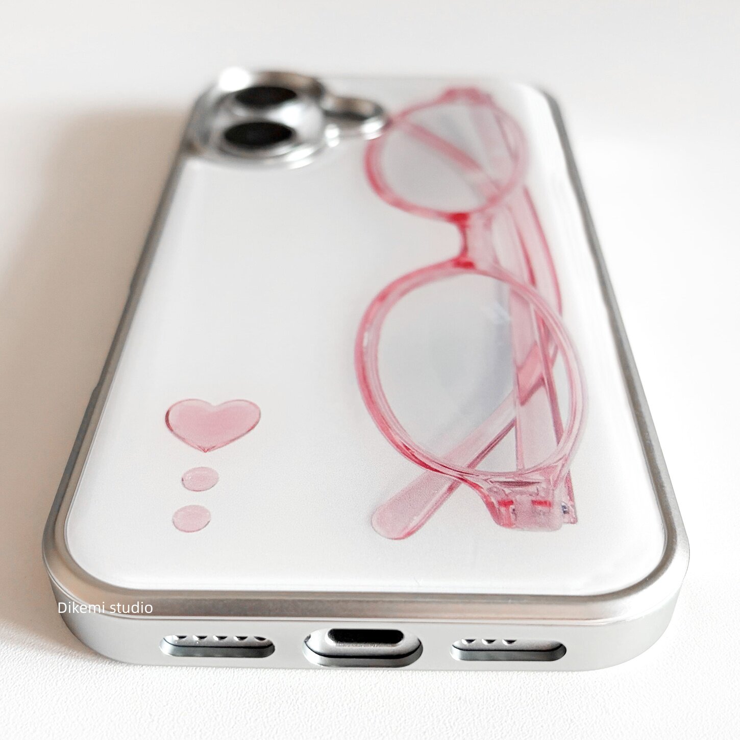 Korean ins Girl Heart Pink Gla - Phone Cases Xr Cute recension och pris