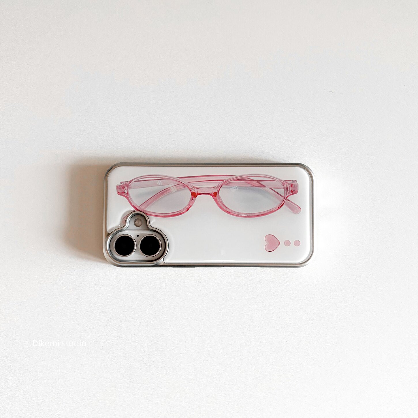Korean ins Girl Heart Pink Gla - Phone Cases Xr Cute recension och pris