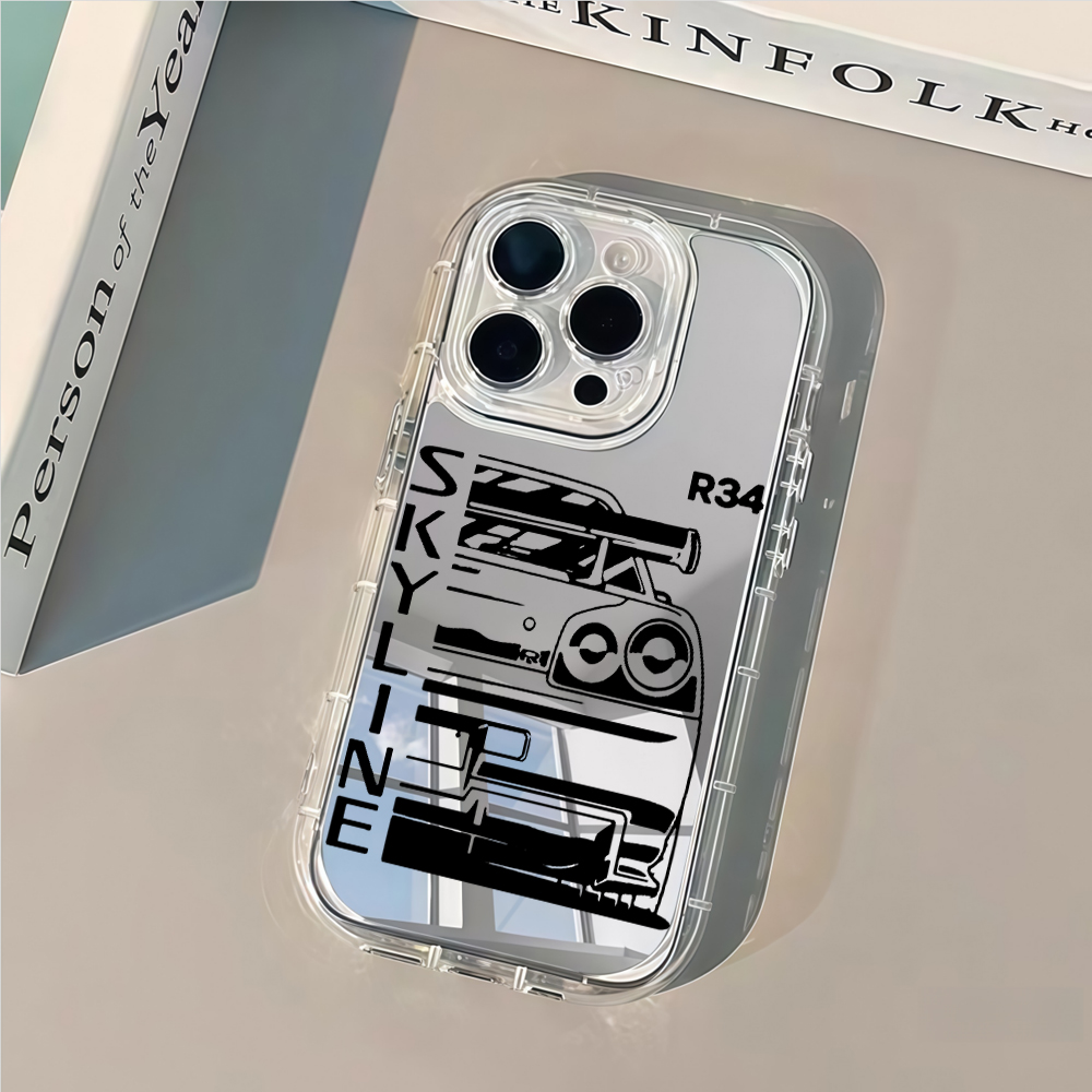 JDM Sports Car Silver Mirror P - Phone Cases Xr Iphone recension och pris