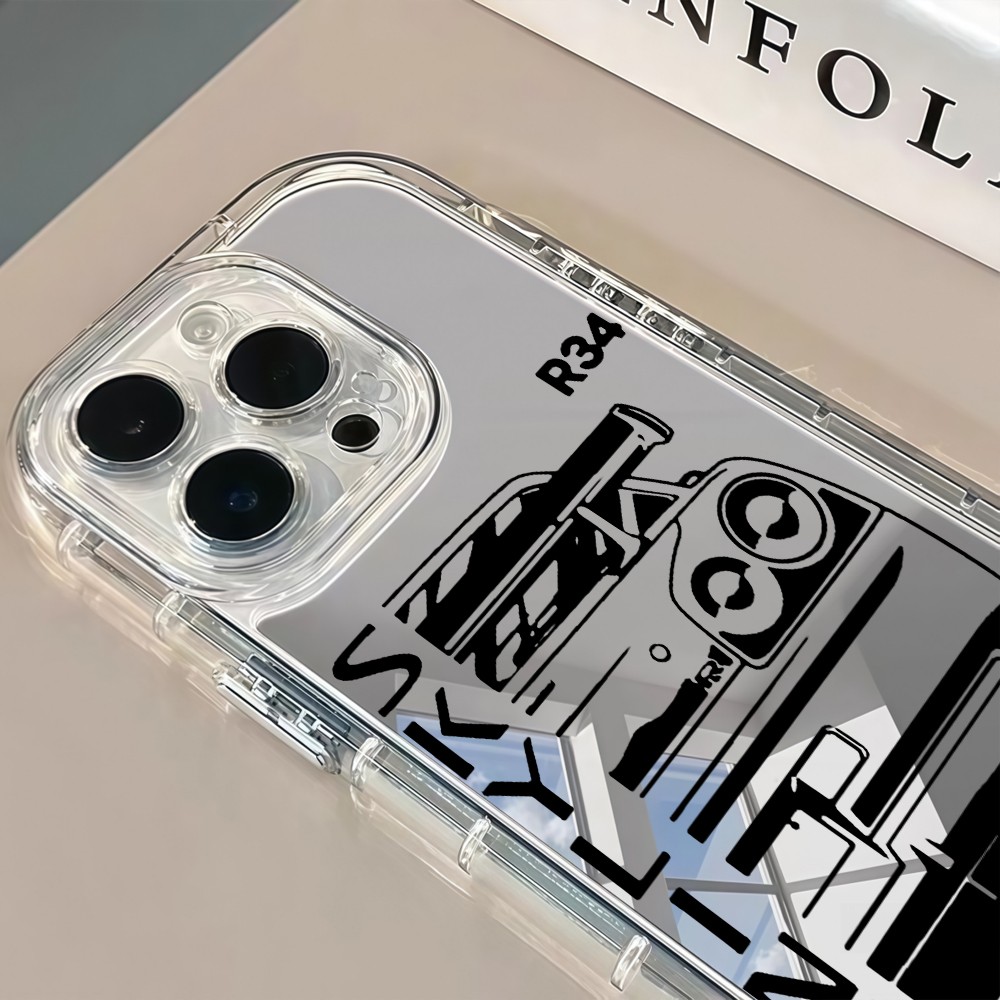 JDM Sports Car Silver Mirror P - Phone Cases Xr Iphone recension och pris