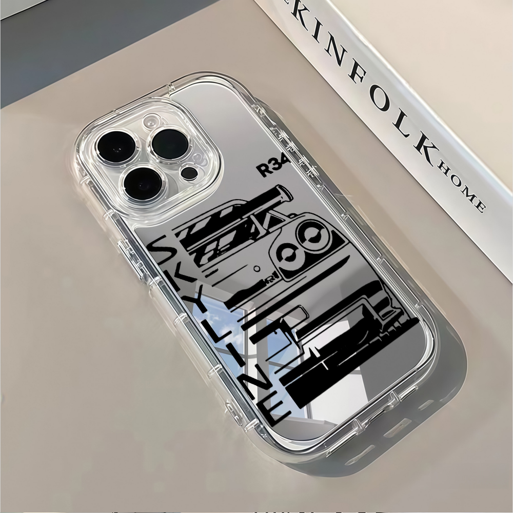 JDM Sports Car Silver Mirror P - Phone Cases Xr Iphone recension och pris