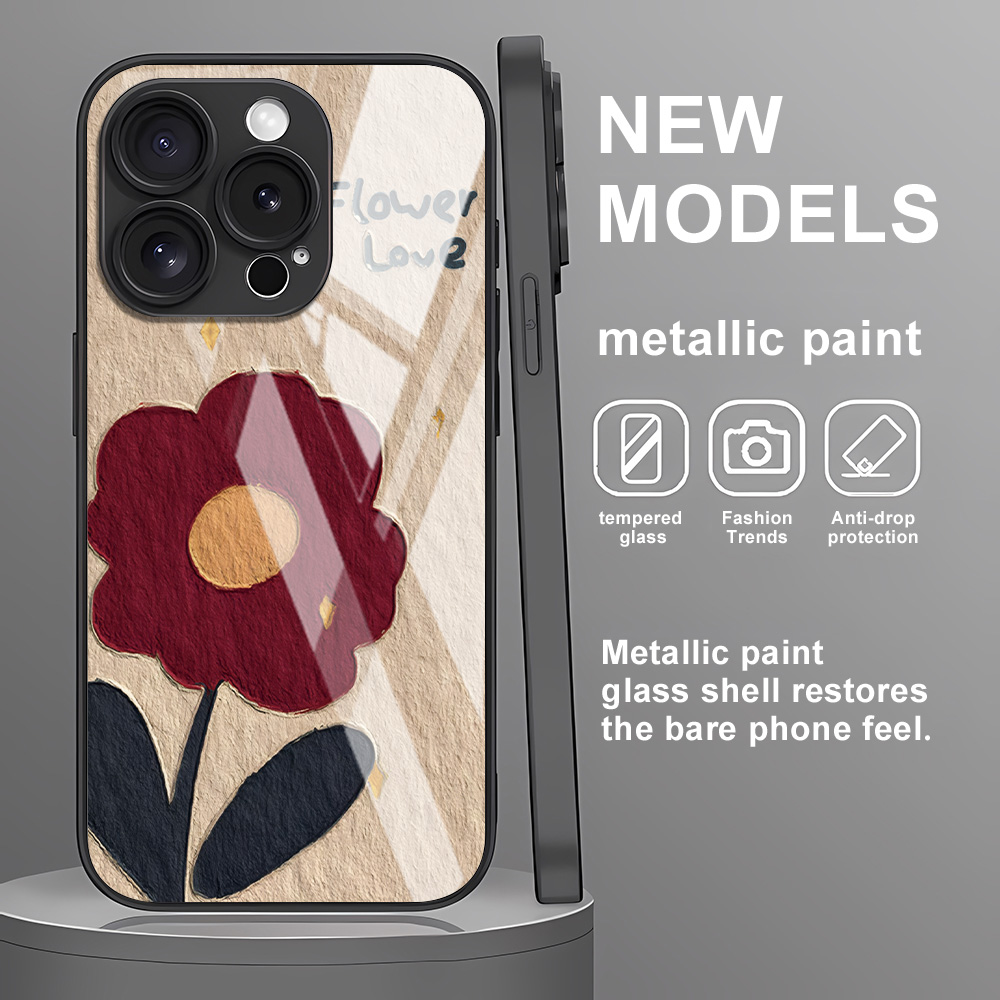 Tempered Glass Phone Case For  - Phone Cases Samsung A14 recension och pris