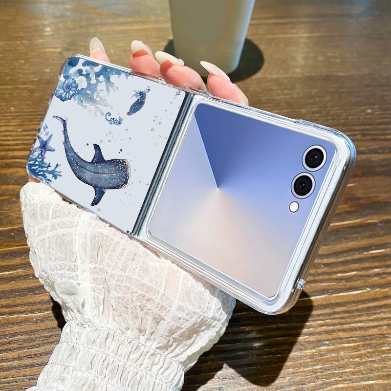 Whale Pattern Phone Case For S - Phone Cases Z Fold 6 recension och pris