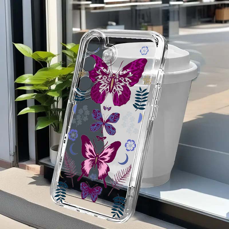 Purple Butterfly Graphic Phone - Phone Cases Samsung A14 recension och pris