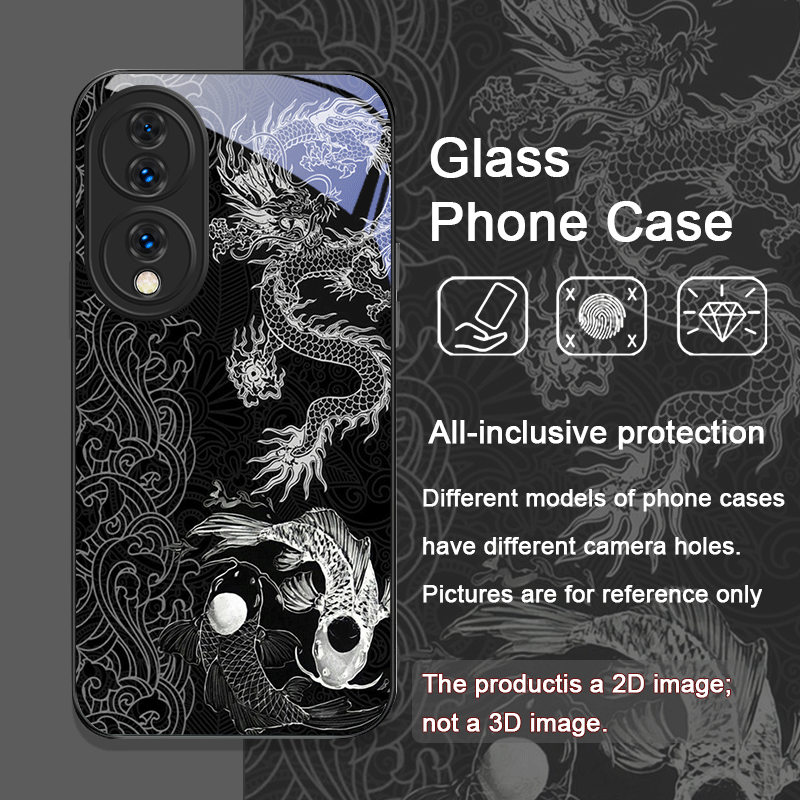 Aesthetic Cool Black Dragon Pr - Phone Cases Aesthetic recension och pris