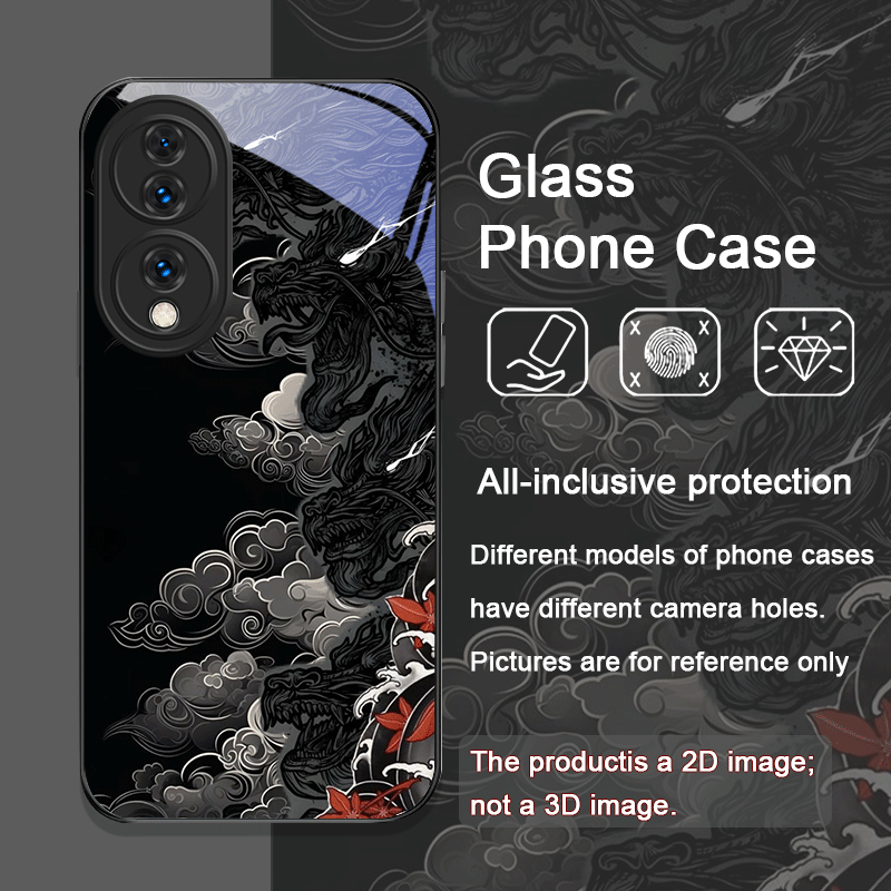 Aesthetic Cool Black Dragon Pr - Phone Cases Aesthetic recension och pris