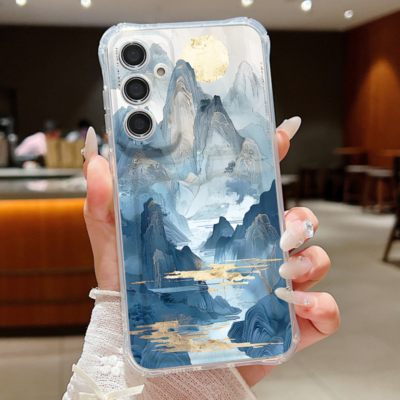 Mountain Landscape Pattern Pho - Phone Cases With Wallet recension och pris
