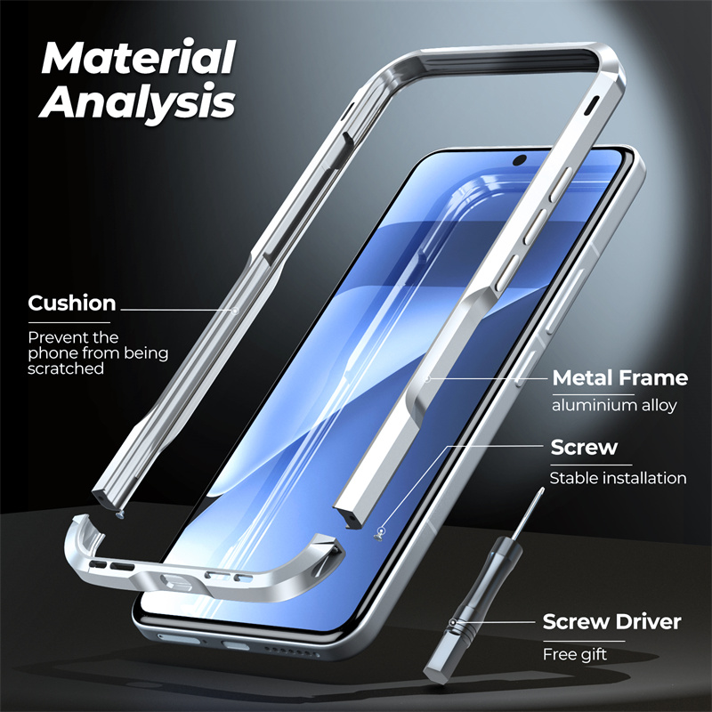 Metal Frame suitable for Xiaom - Phone Cases Aviation recension och pris