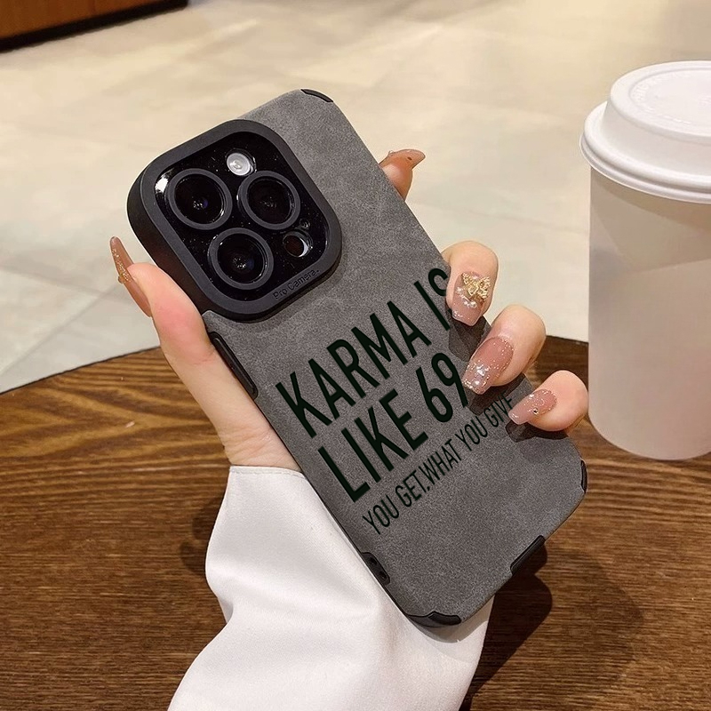 Karma Is Like 69 Slogan Phone  - Phone Cases Xr Iphone recension och pris