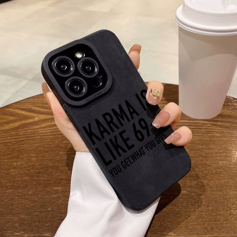 Karma Is Like 69 Slogan Phone  - Phone Cases Xr Iphone recension och pris