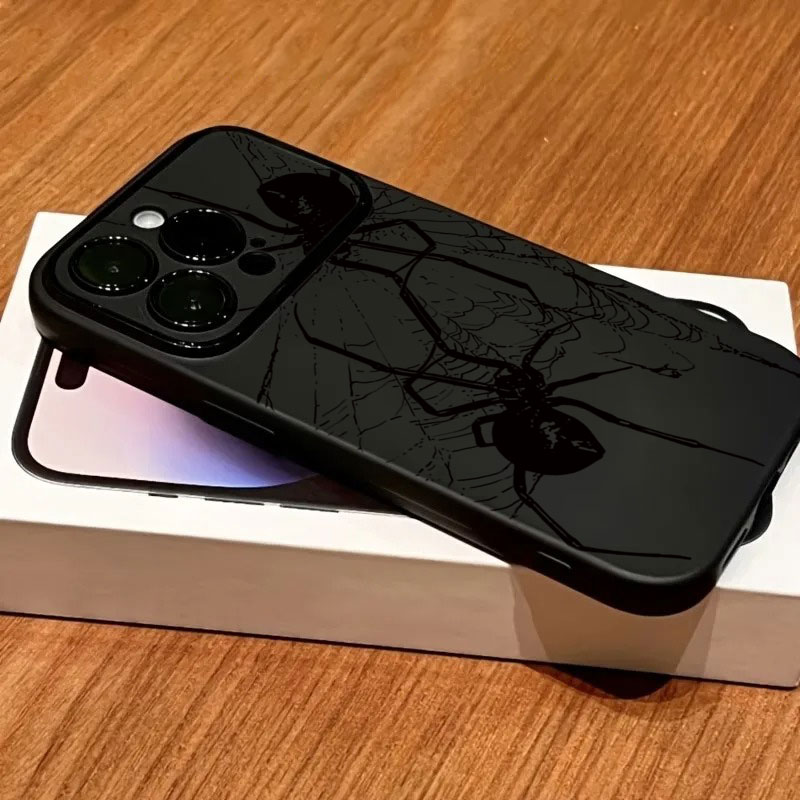 Cool Black Spider Pattern Phon - Phone Cases Xr Iphone recension och pris