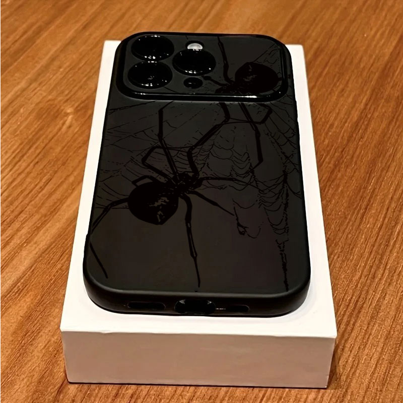 Cool Black Spider Pattern Phon - Phone Cases Xr Iphone recension och pris